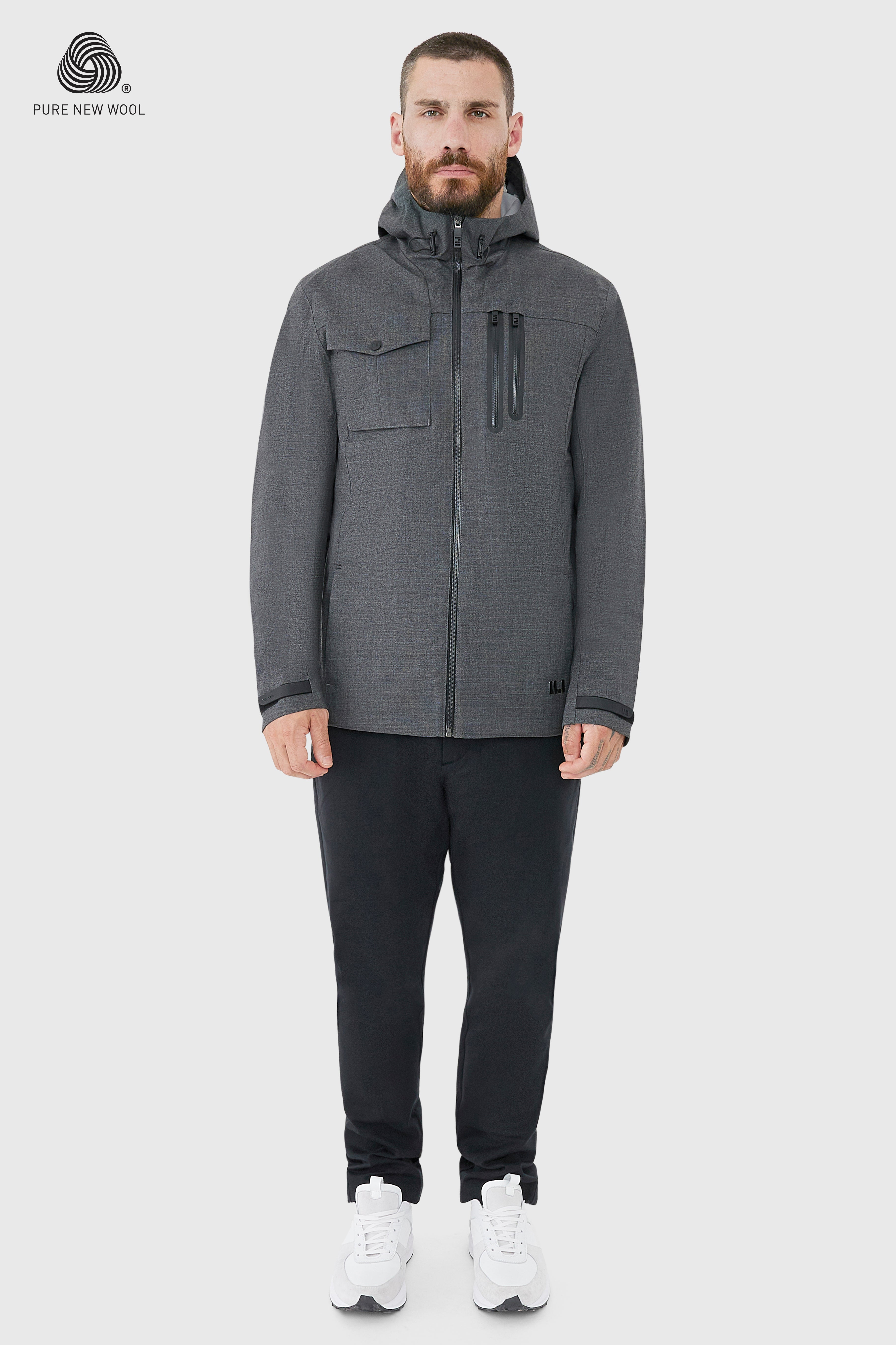 2.1 Woven Shield Merino Wool Rain Jacket