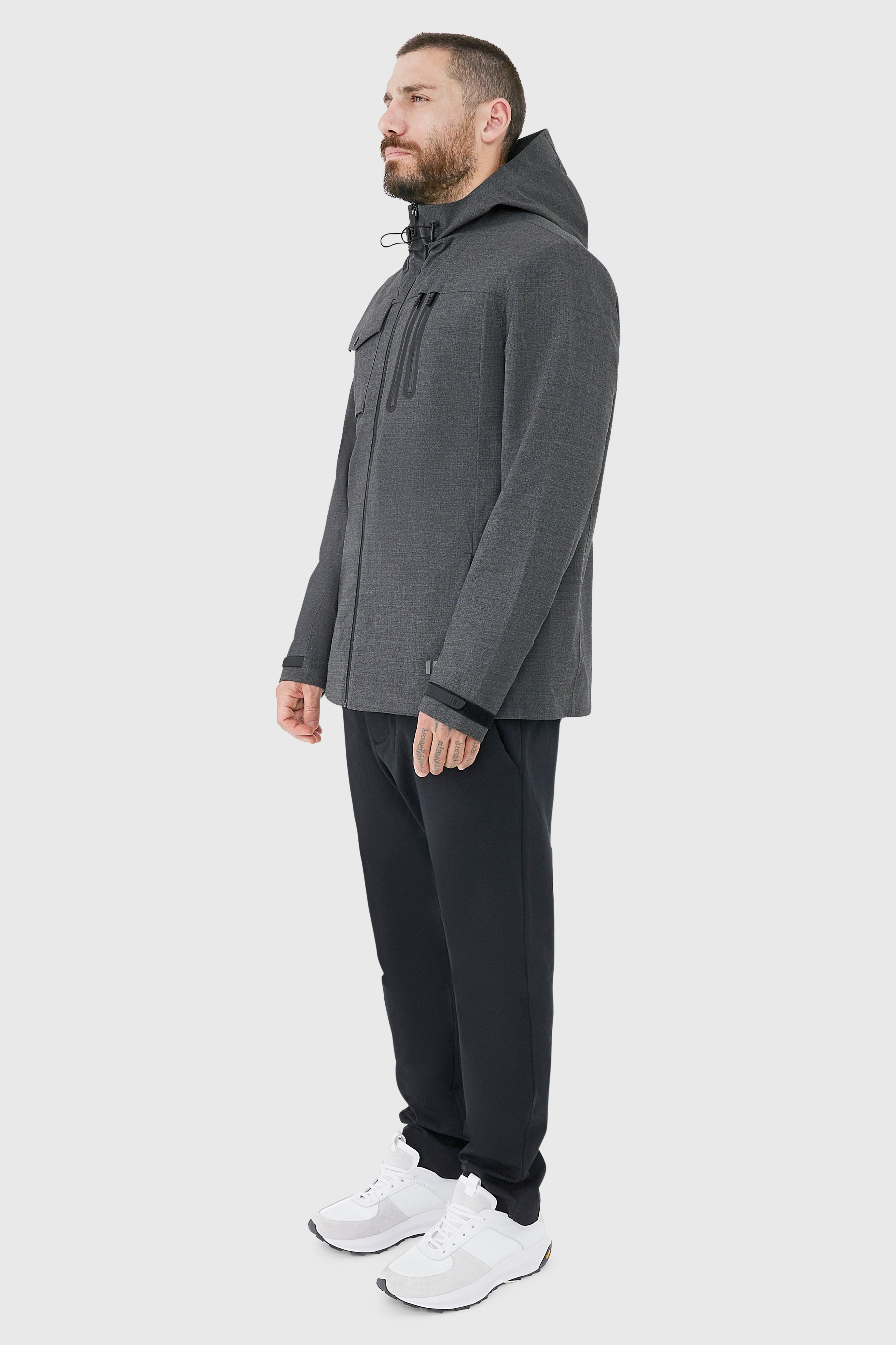 2.1 Woven Shield Merino Wool Rain Jacket