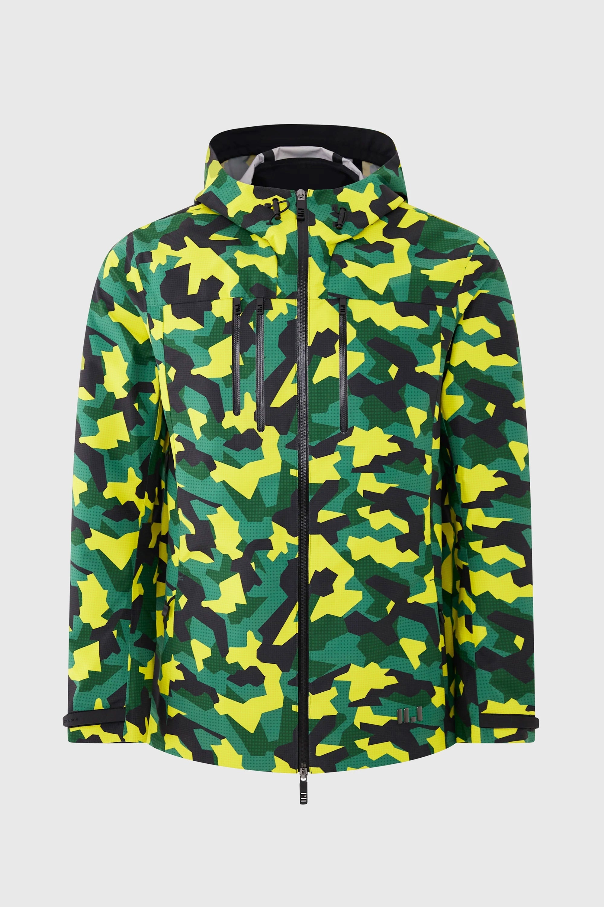 2.1 Graphic Hooded Rain Jacket