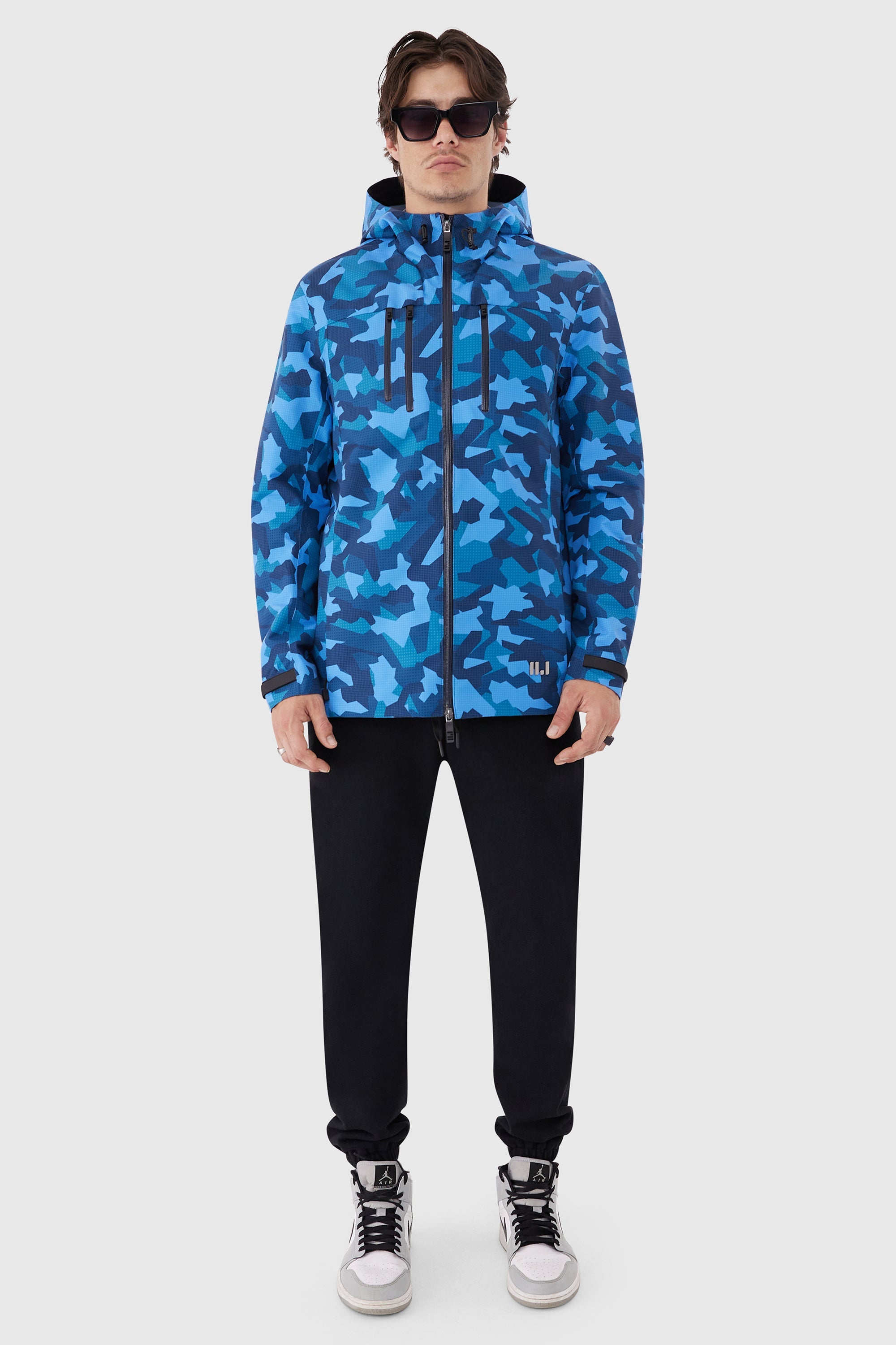 2.1 Graphic Hooded Rain Jacket