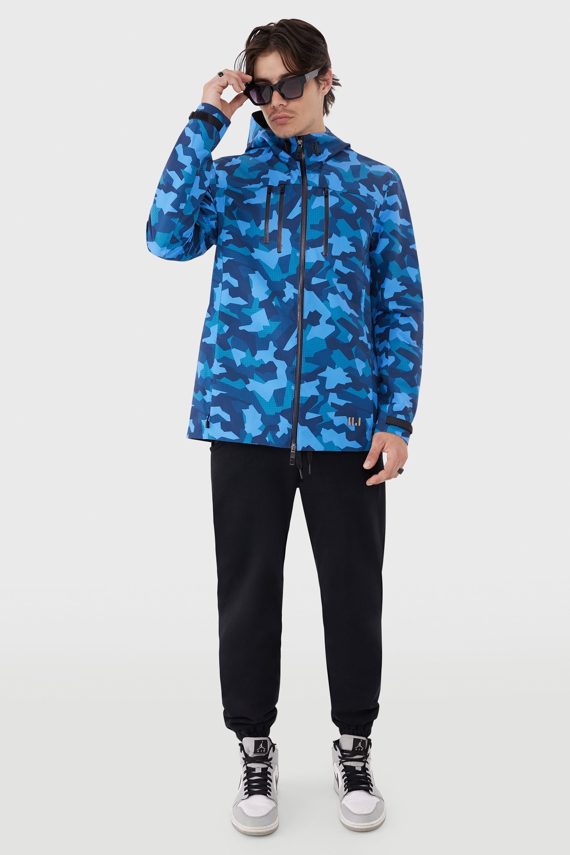 2.1 Graphic Hooded Rain Jacket