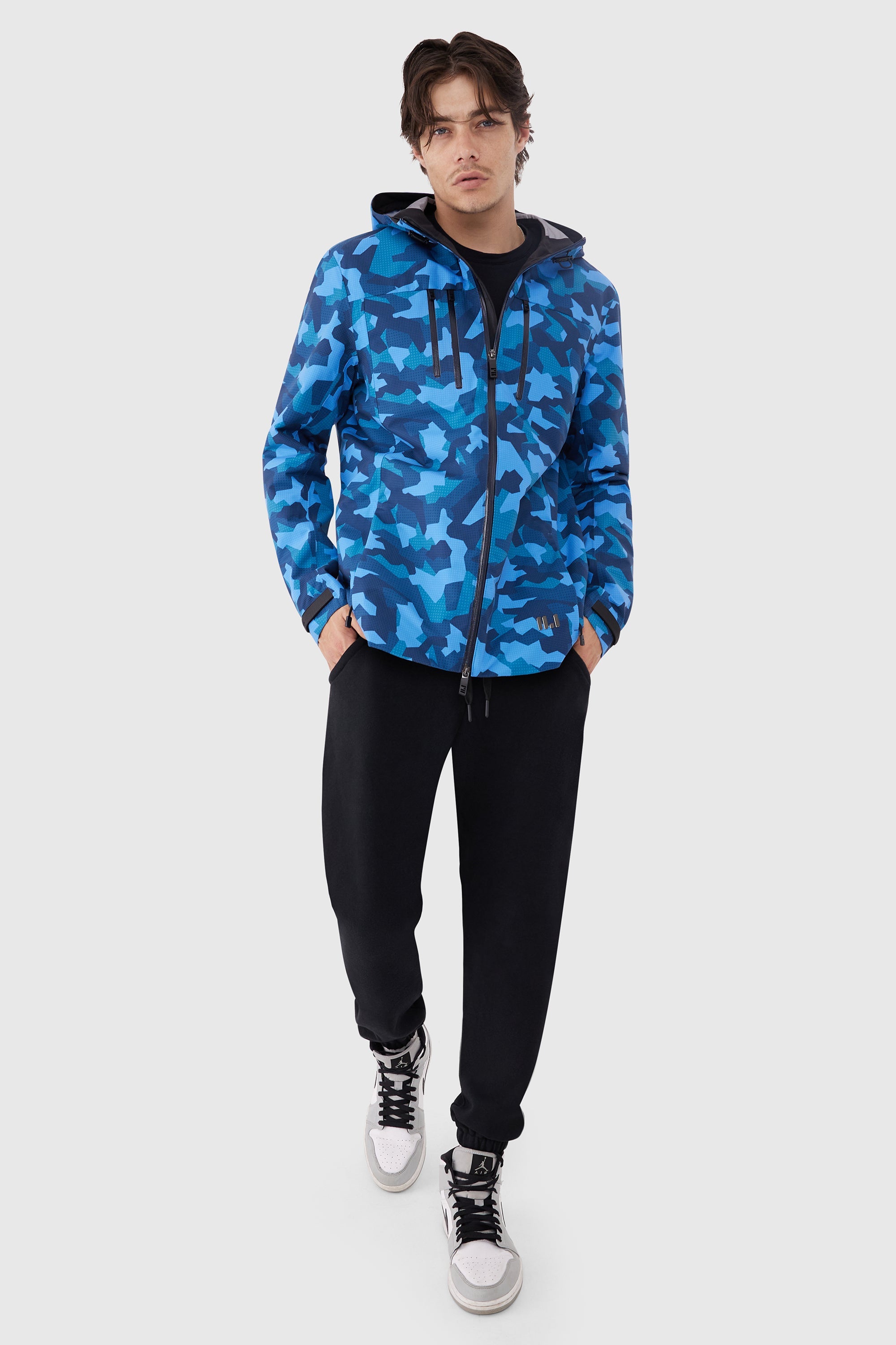 2.1 Graphic Hooded Rain Jacket