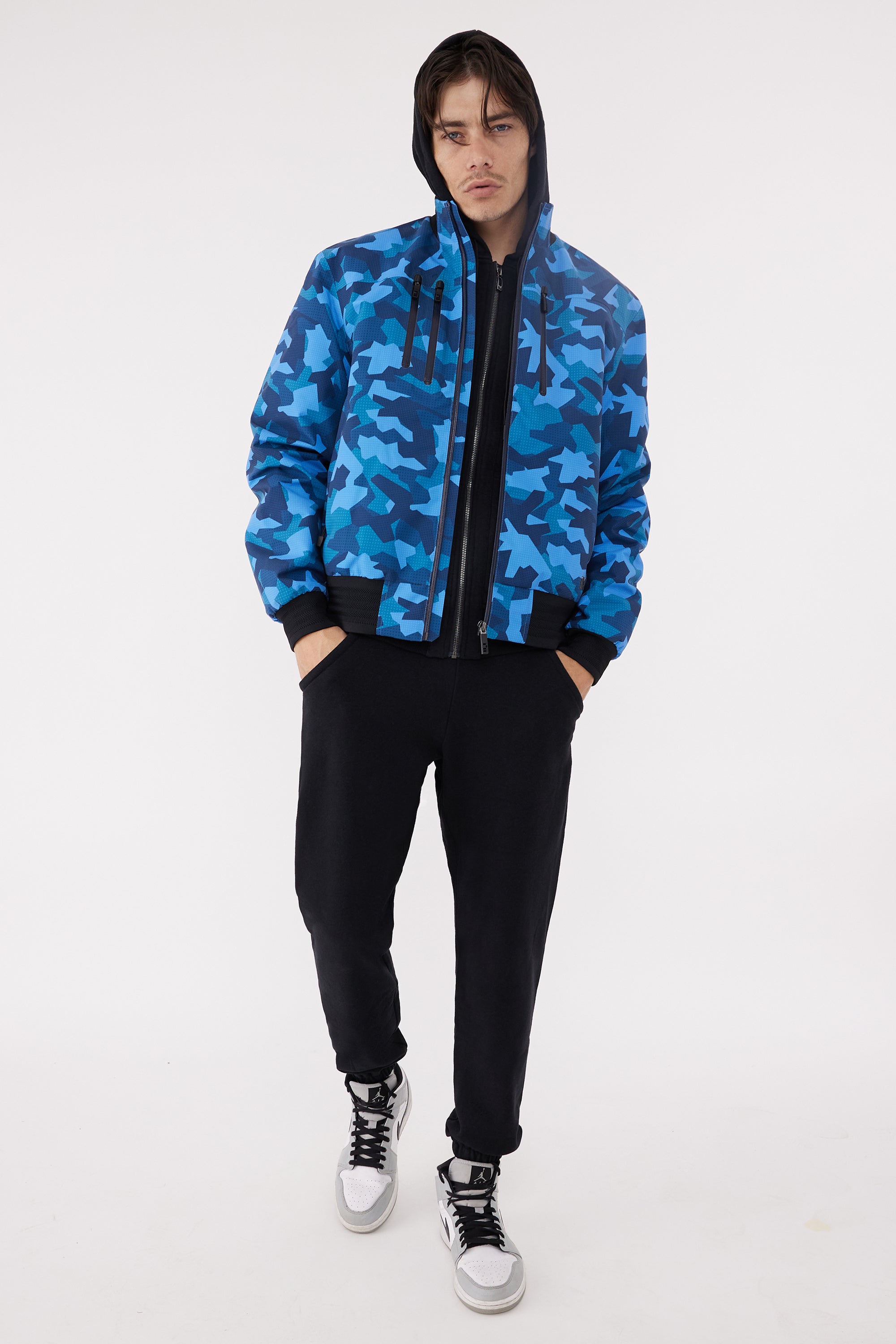 2.1 Graphic Technical Bomber Jacket